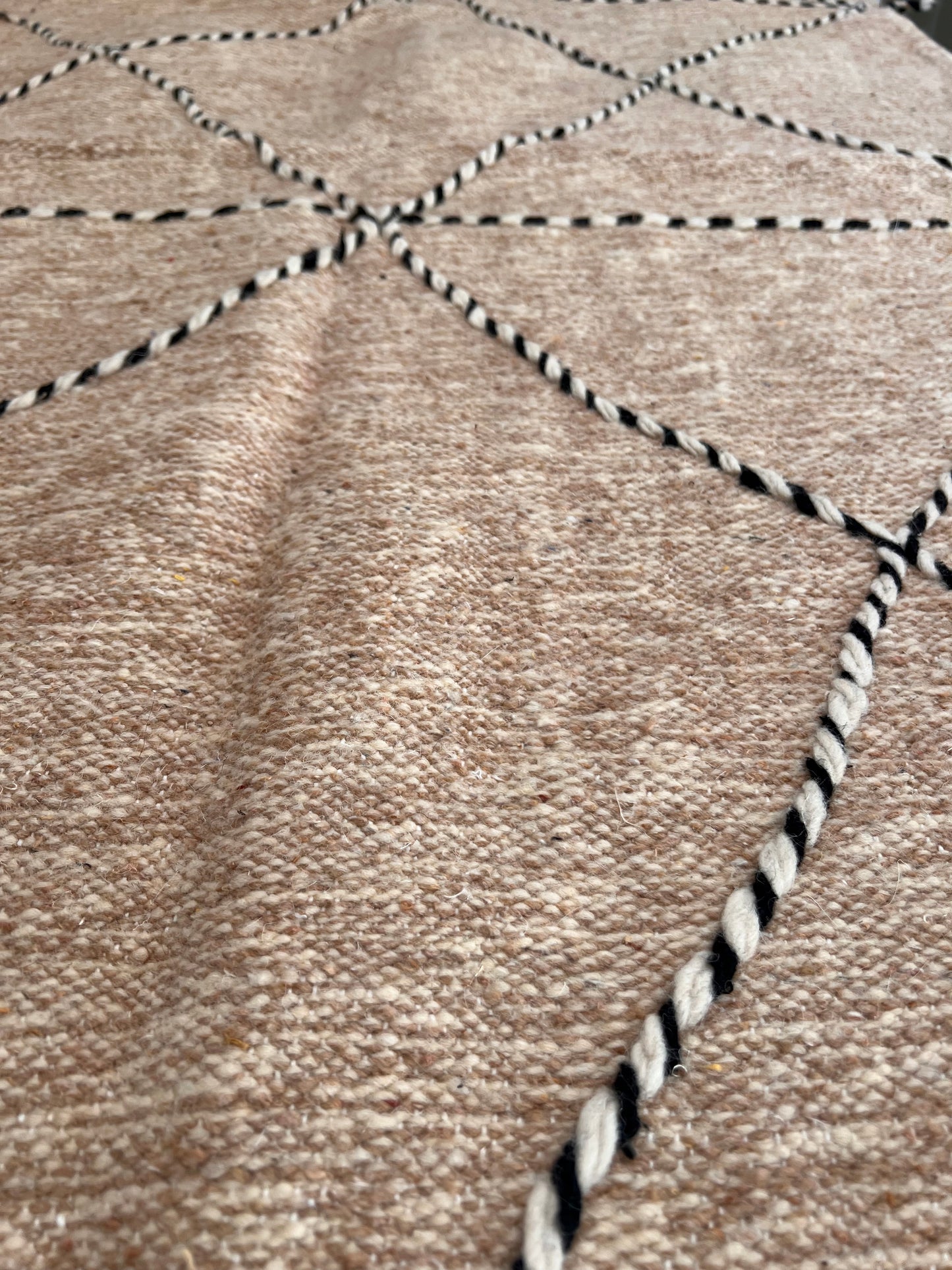 Tapis Kilim S beige (104/164cm)