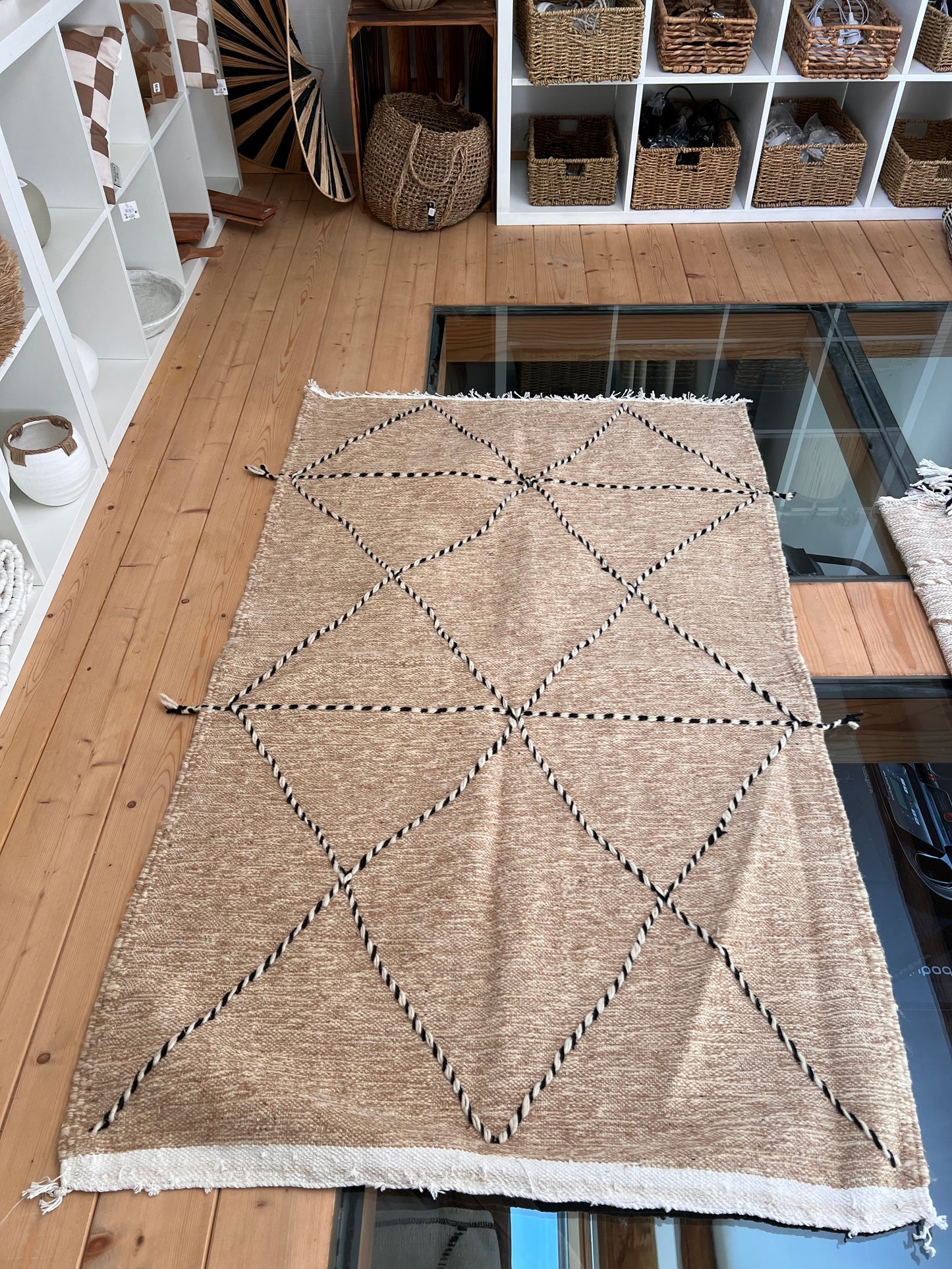 Tapis Kilim S beige (104/164cm)
