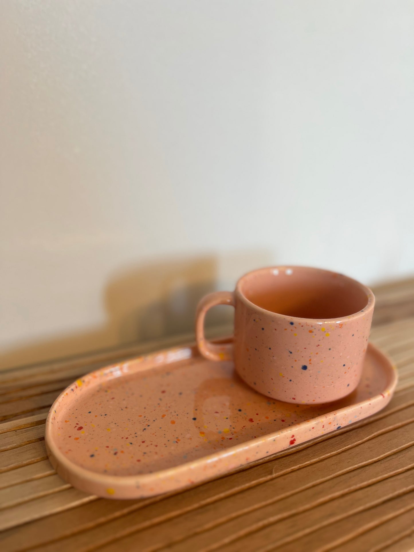 Assiette fika (allongée ou à café)