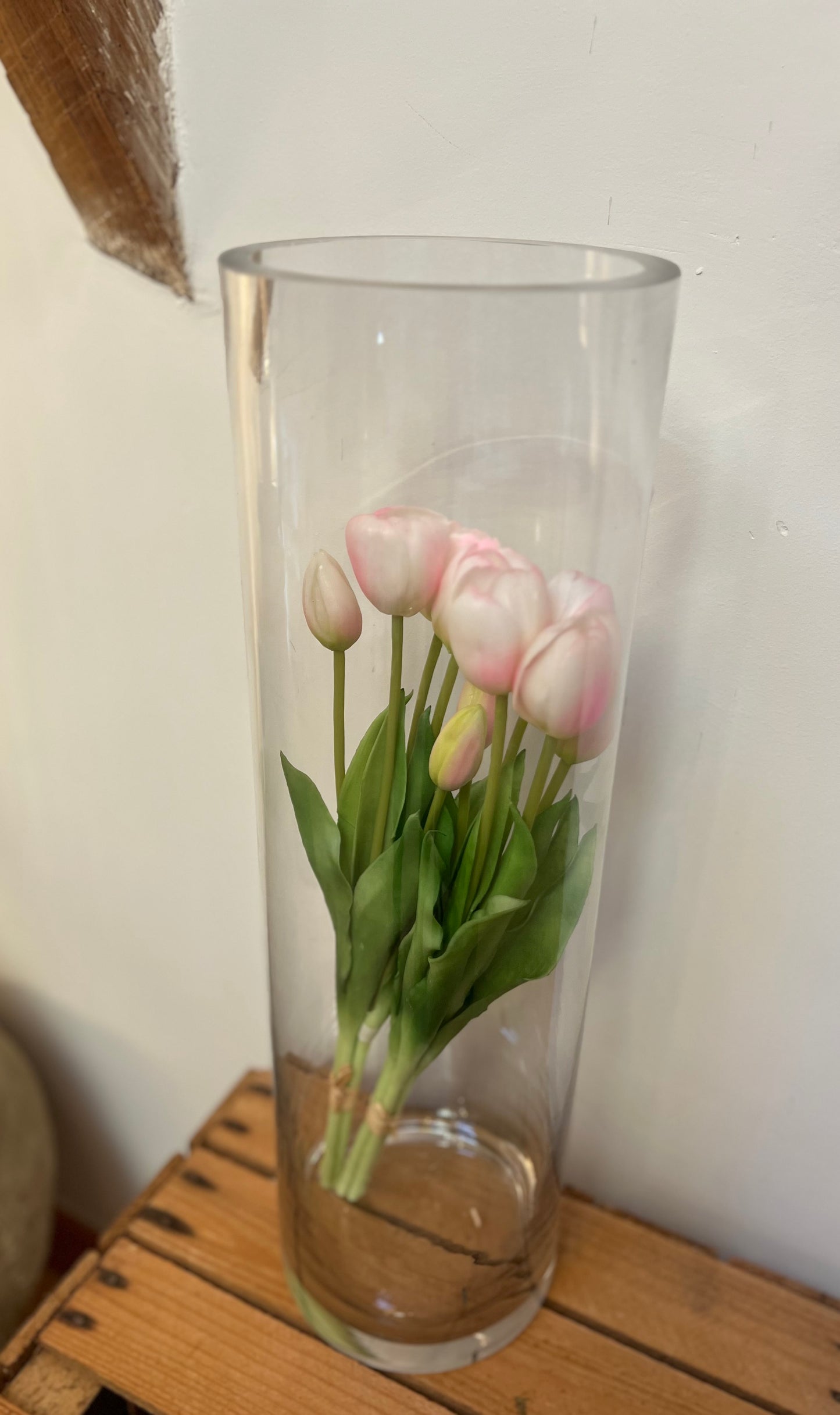 Vase en verre 50cm