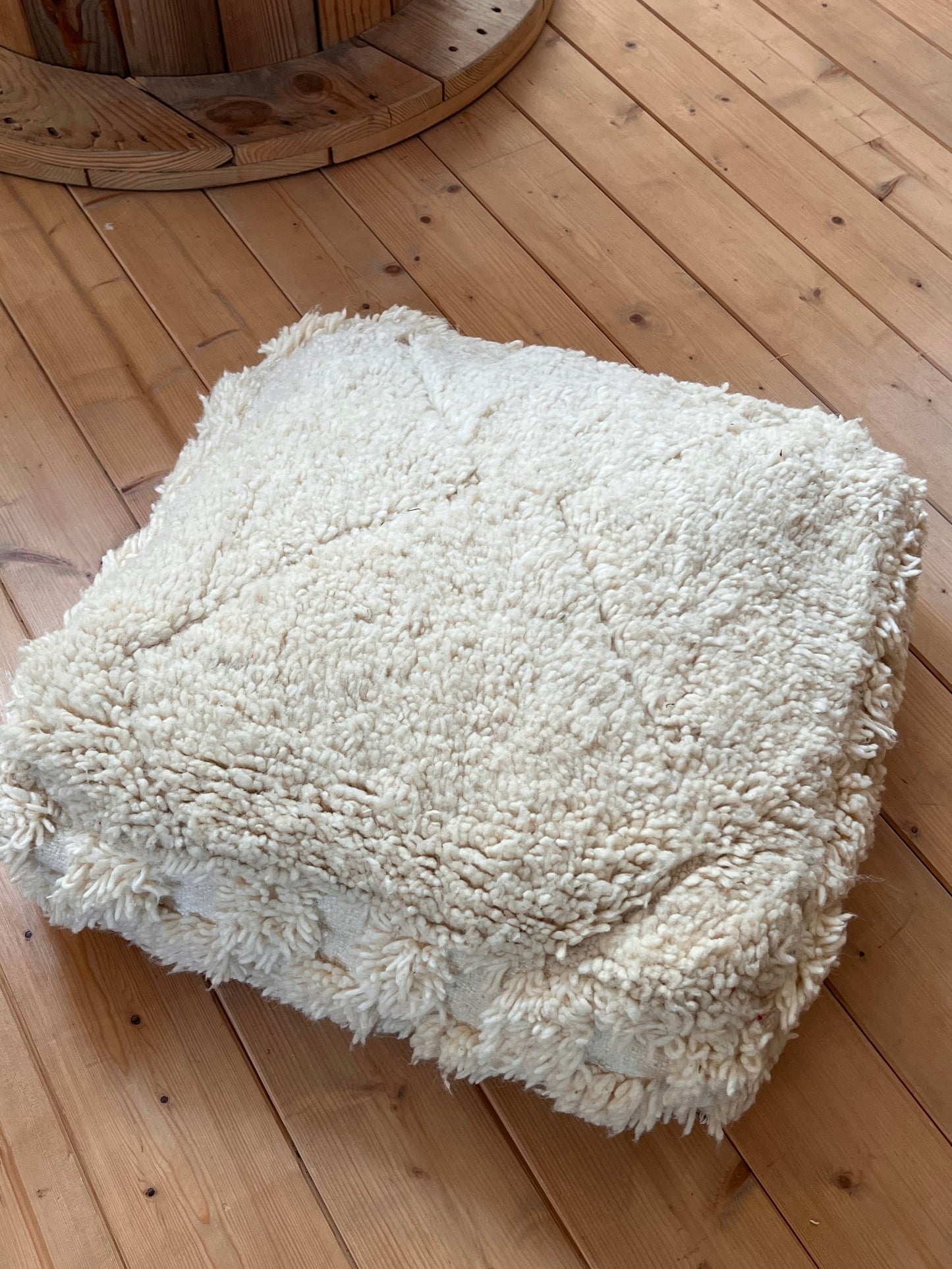 Housse de pouf béni (Maroc)