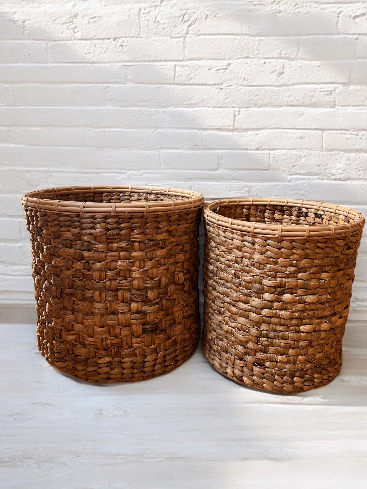 Panier en jacinthe