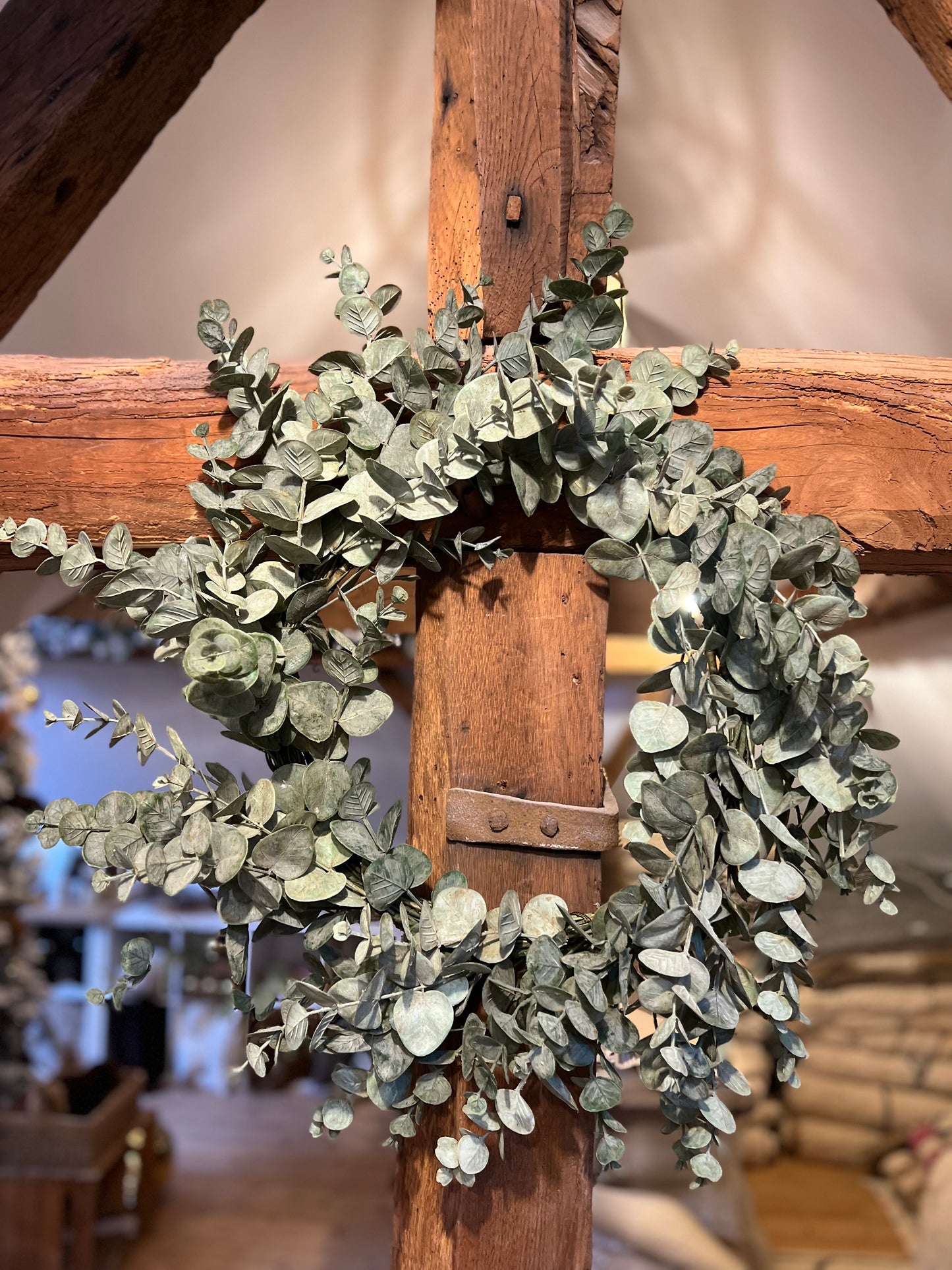 Couronne eucalyptus synthétique