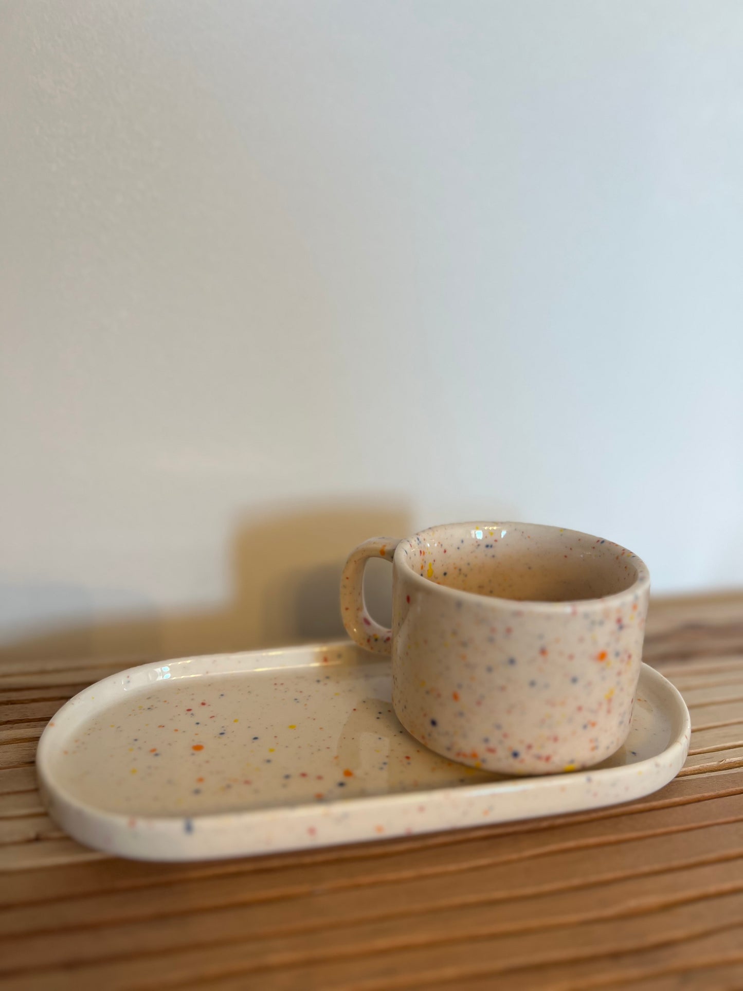 Assiette fika (allongée ou à café)