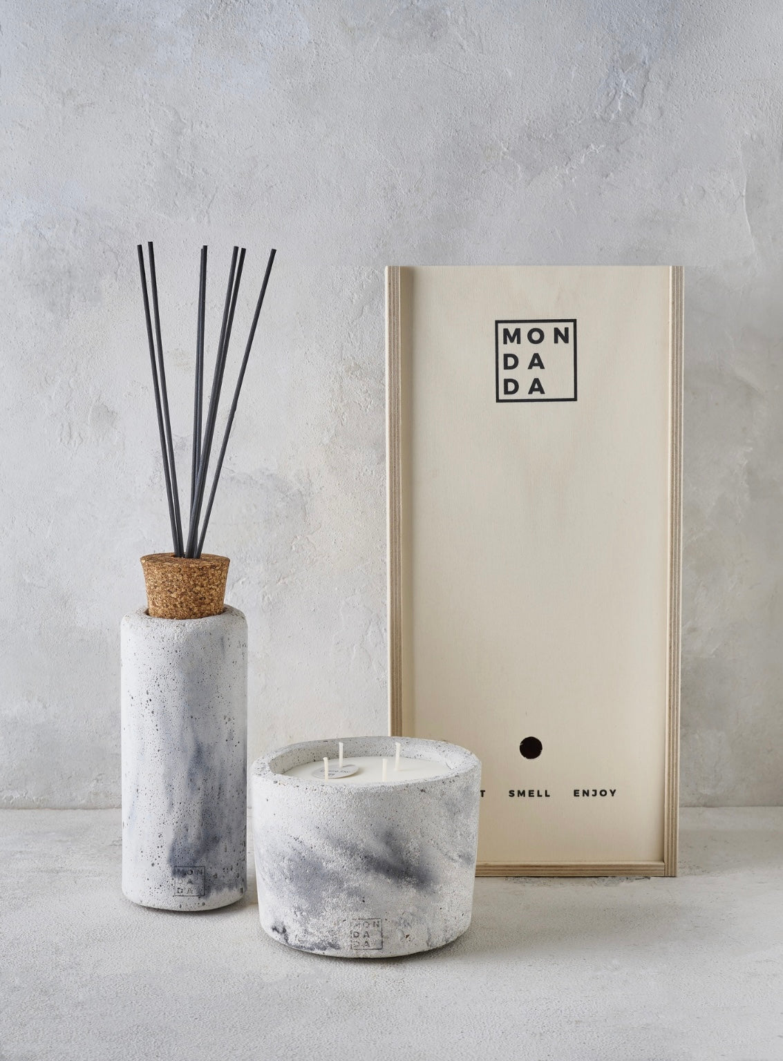 Coffret bougie + diffuseur mondada