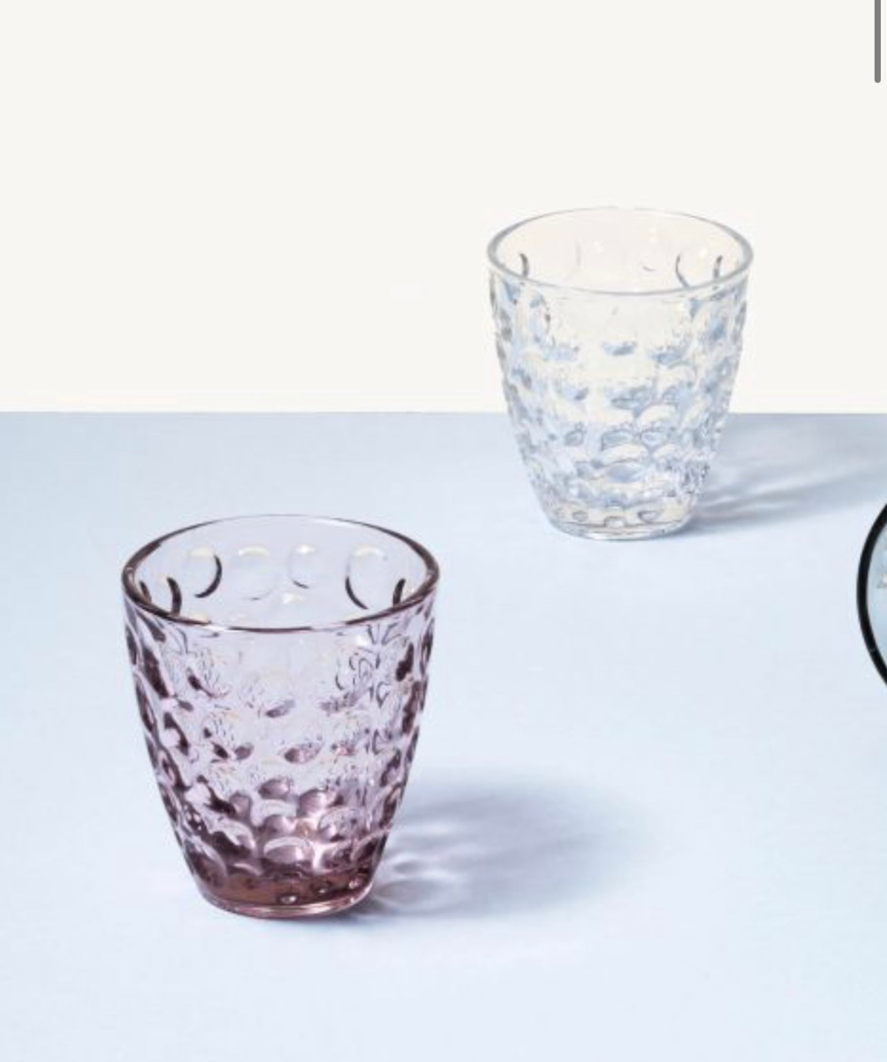 Verre pink bubble
