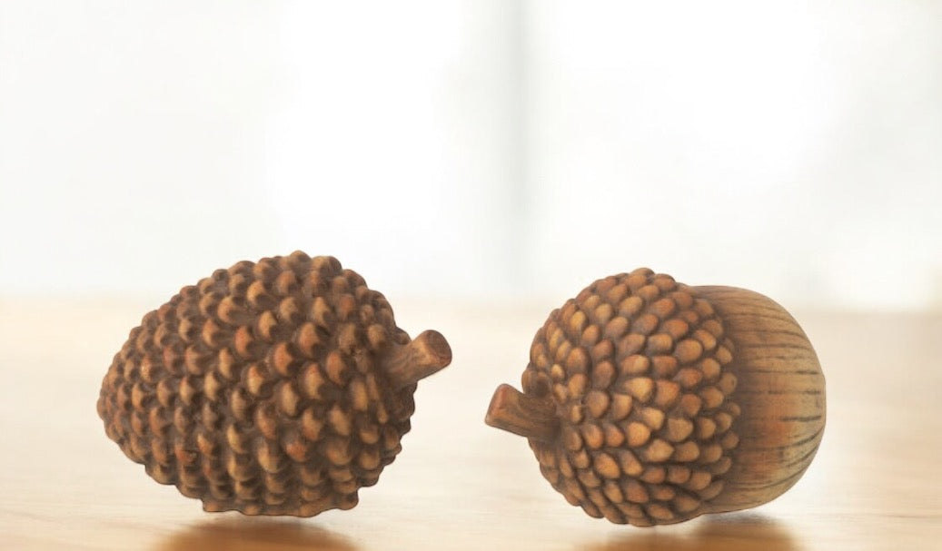 Pomme de pin & gland