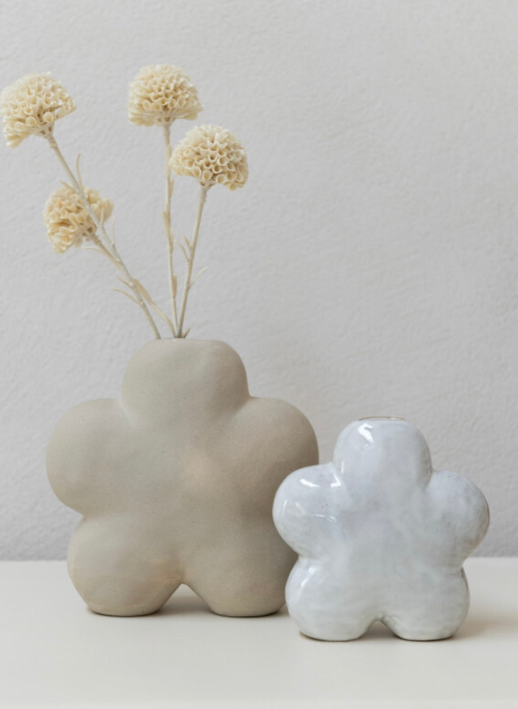 Vase fleur (deux coloris)