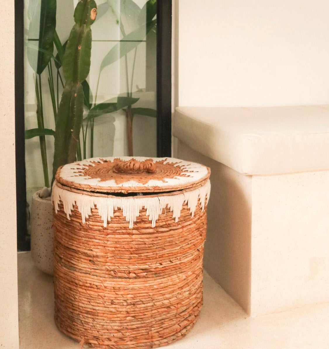 Panier en fibres de banane Empat