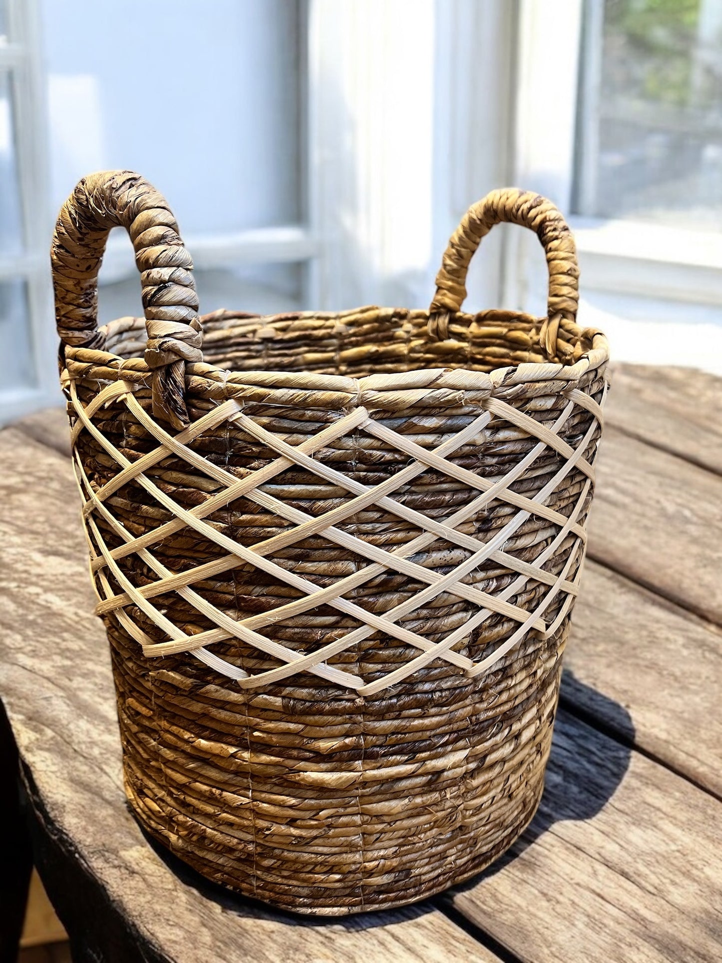 Panier tressé Capri