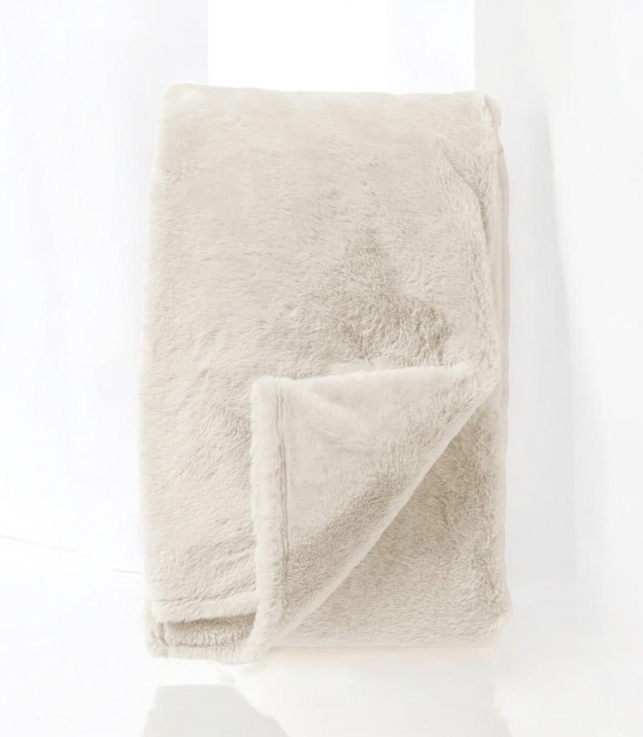 Plaid Lize blanc