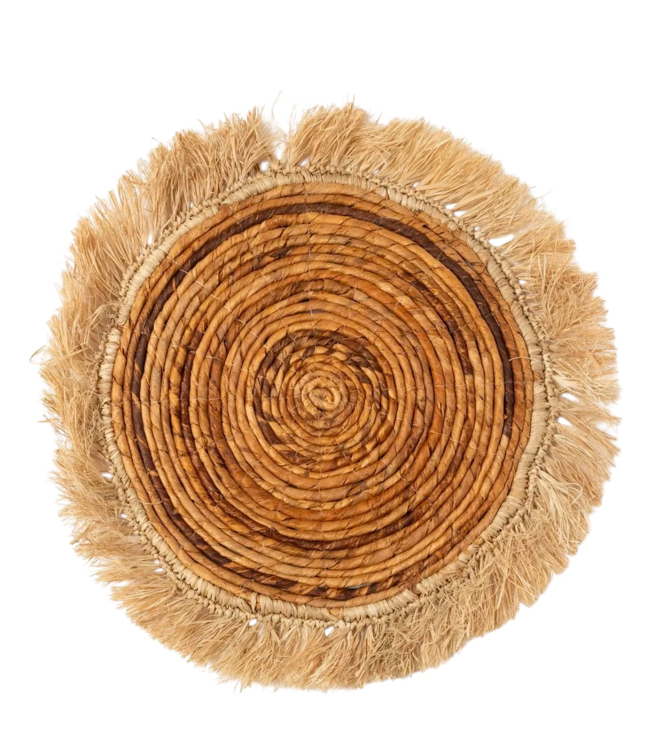 Set ou centre de table raphia banane