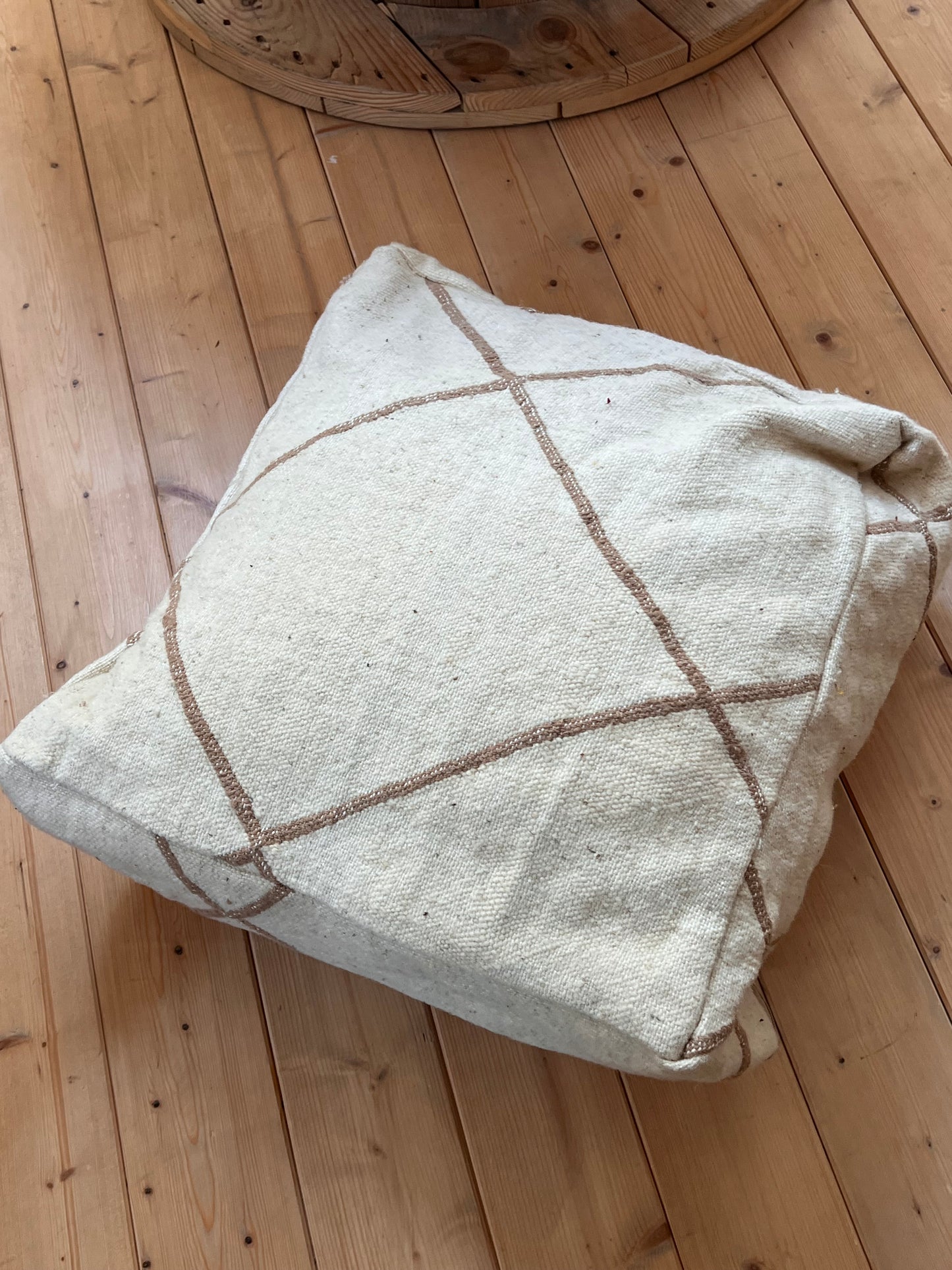 Housse de pouf kilim (Maroc)
