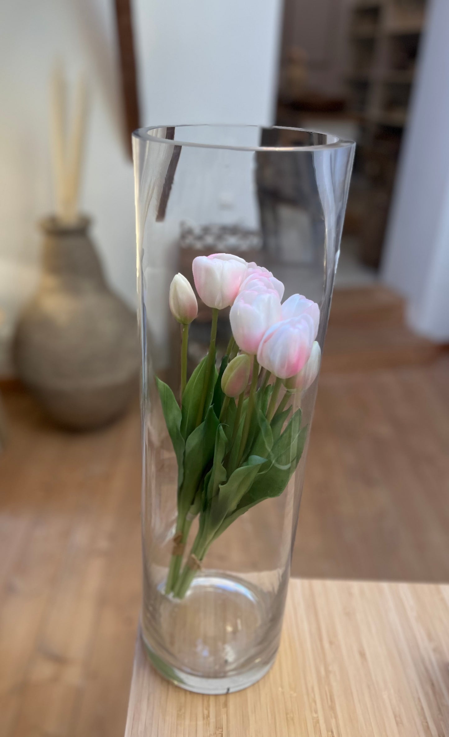 Vase en verre 50cm