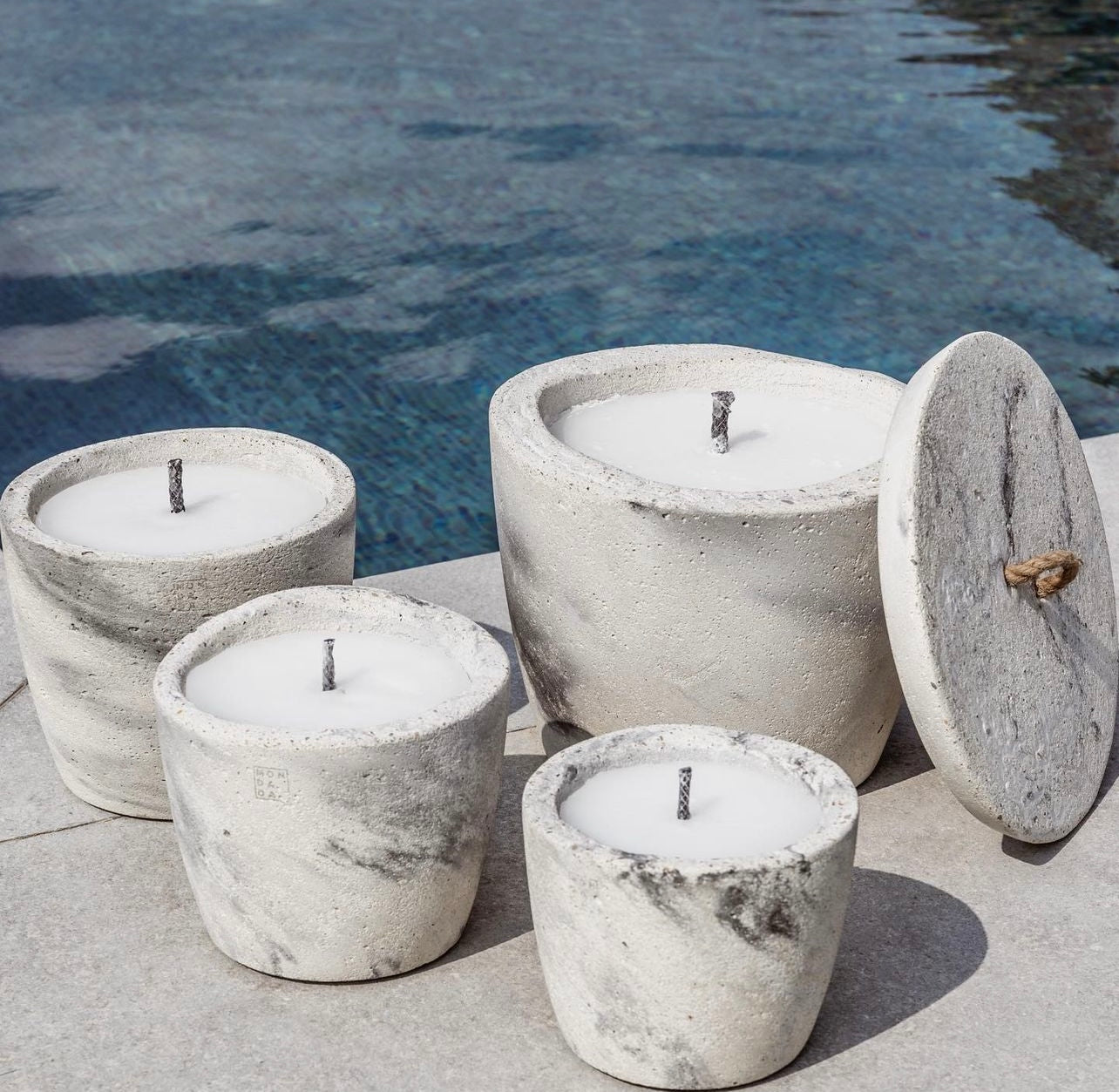 OUTDOOR Candle Mon Dada grey