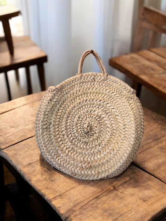 Sac panier en doum (Maroc)