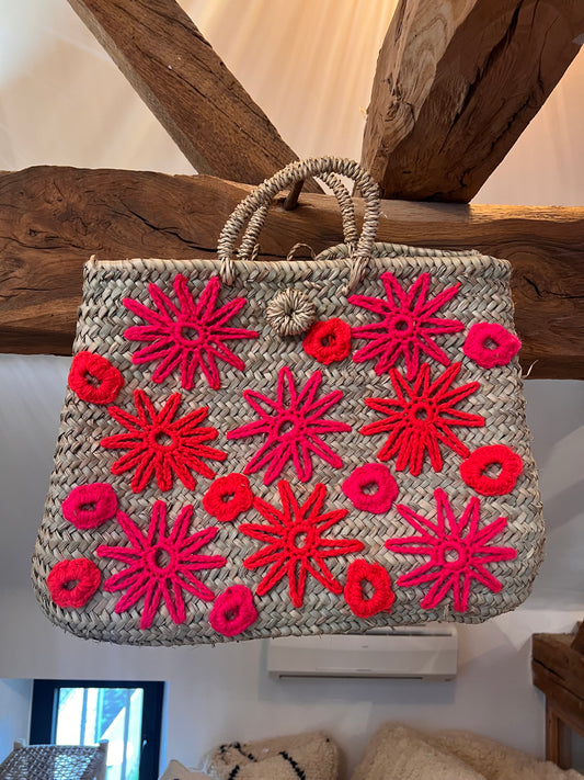 Sac en doum fleuris