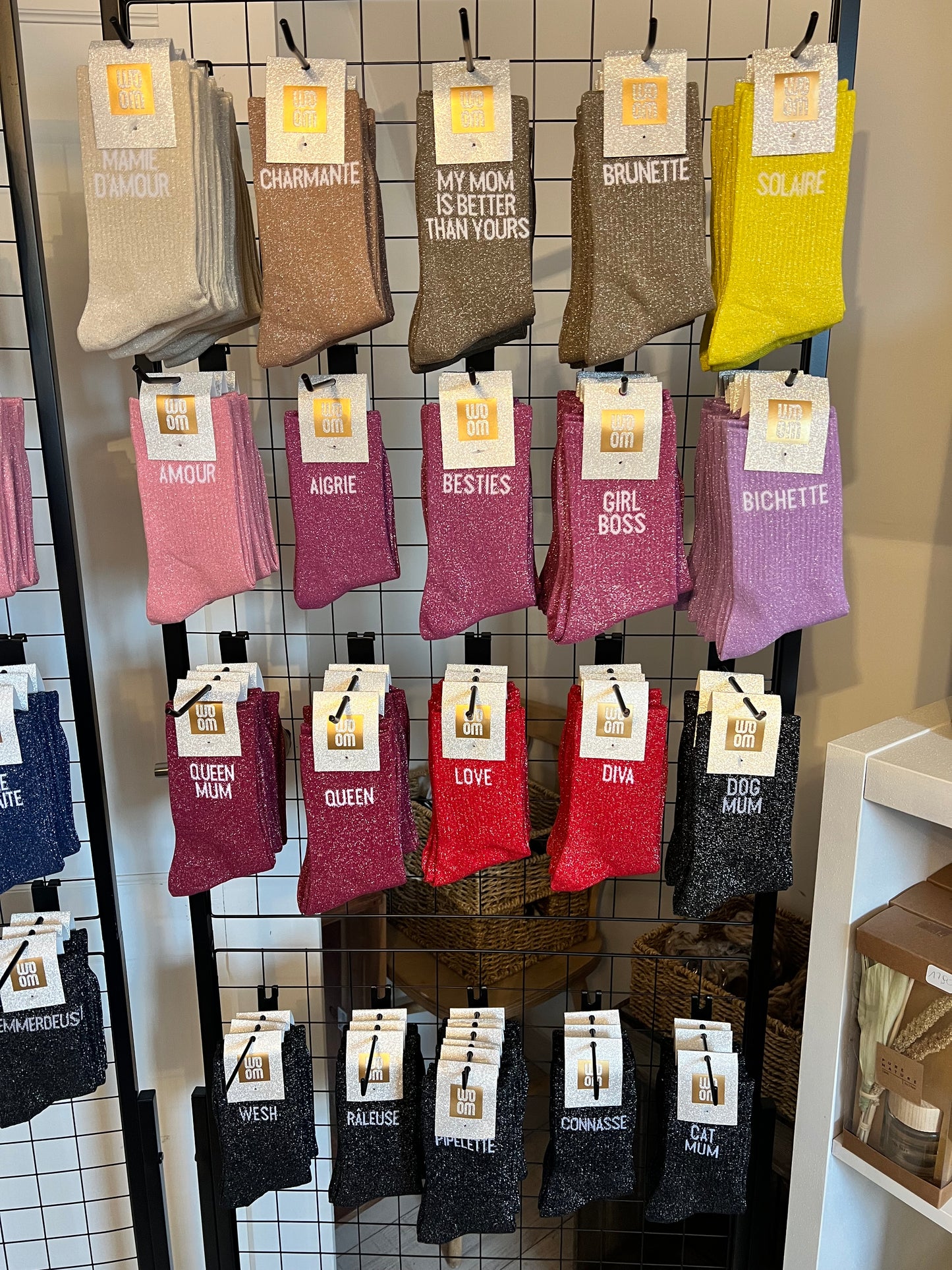 Chaussettes à paillettes