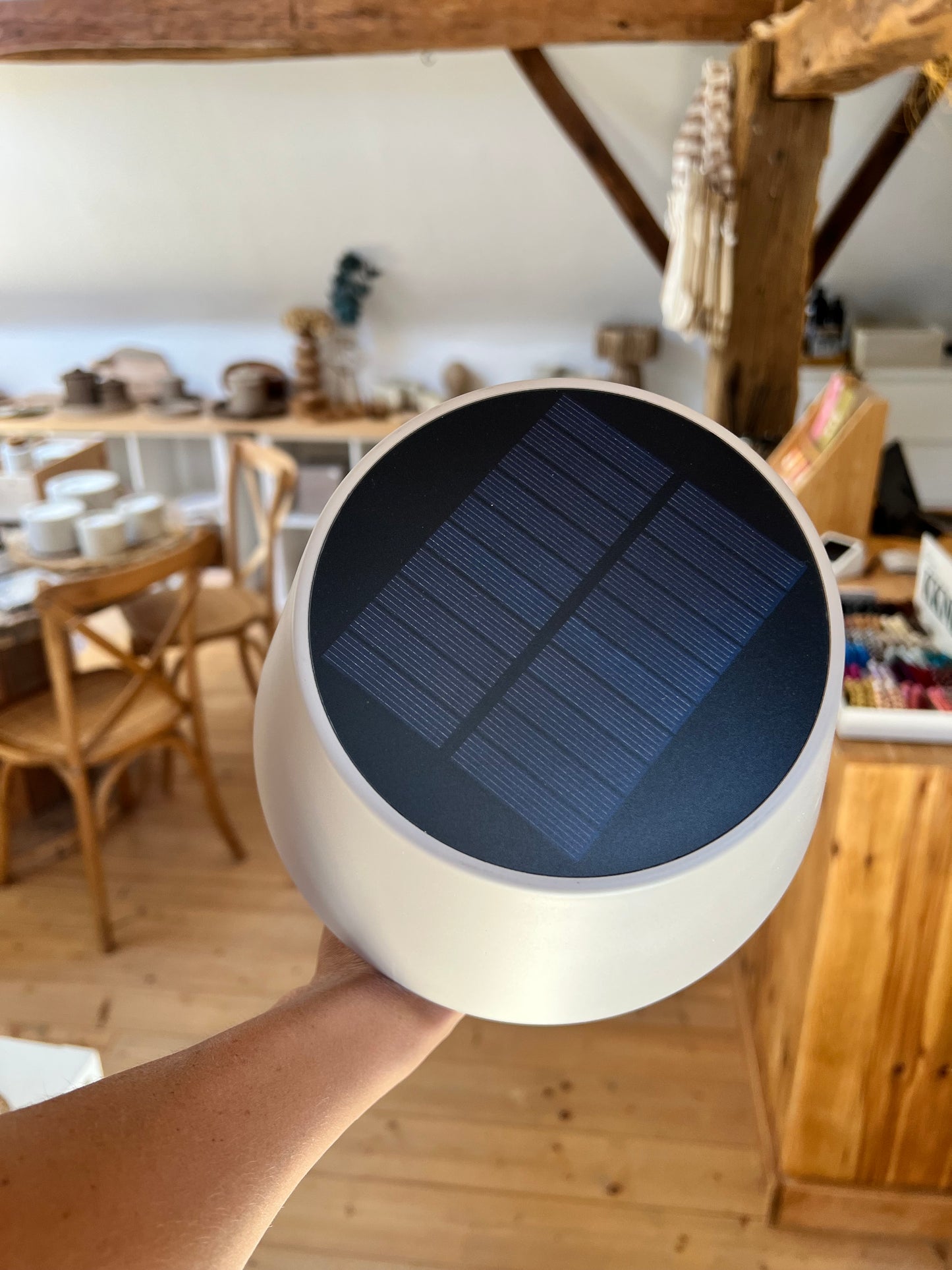 Lampe solaire chargeable