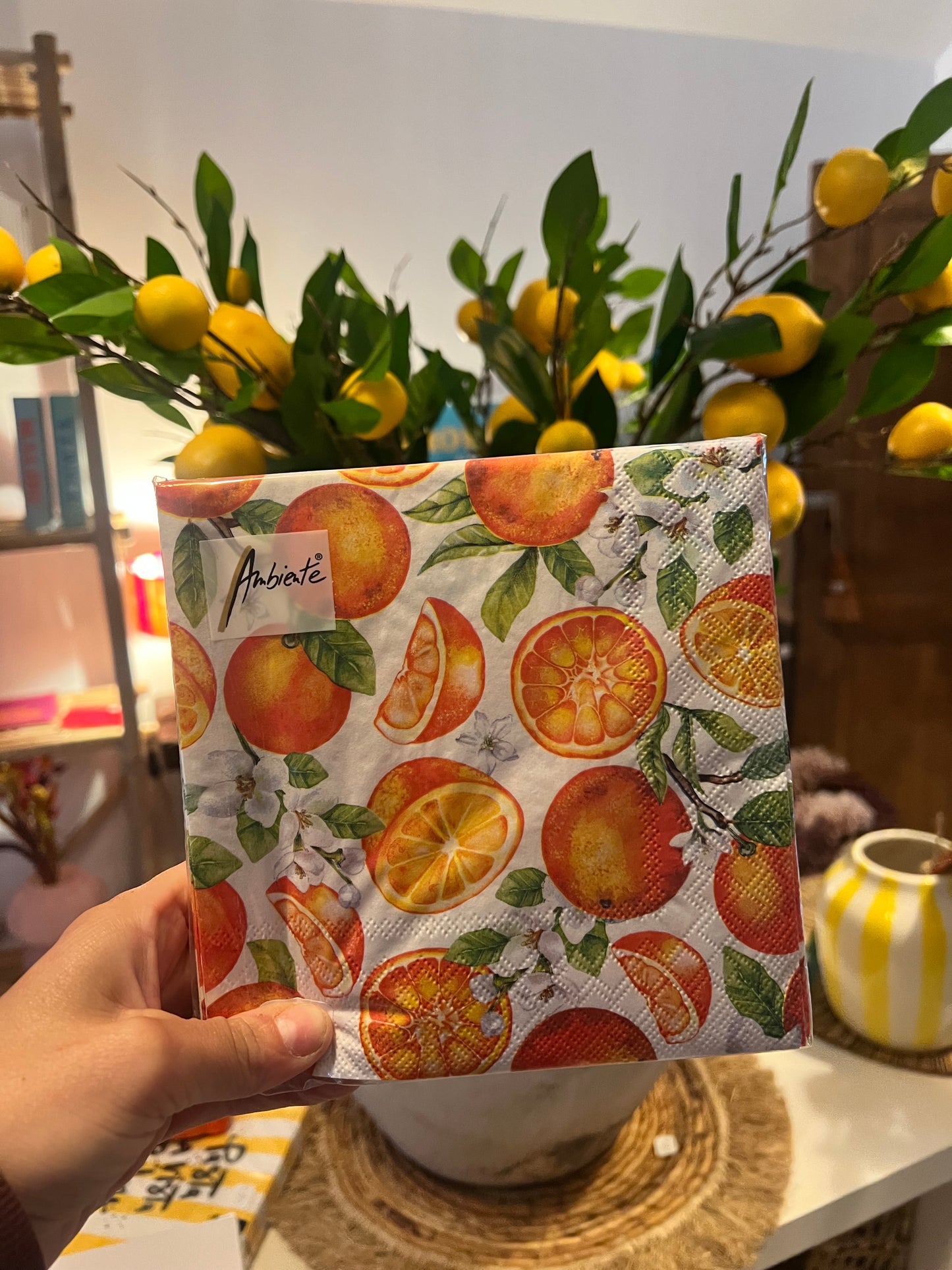 Serviettes en papier