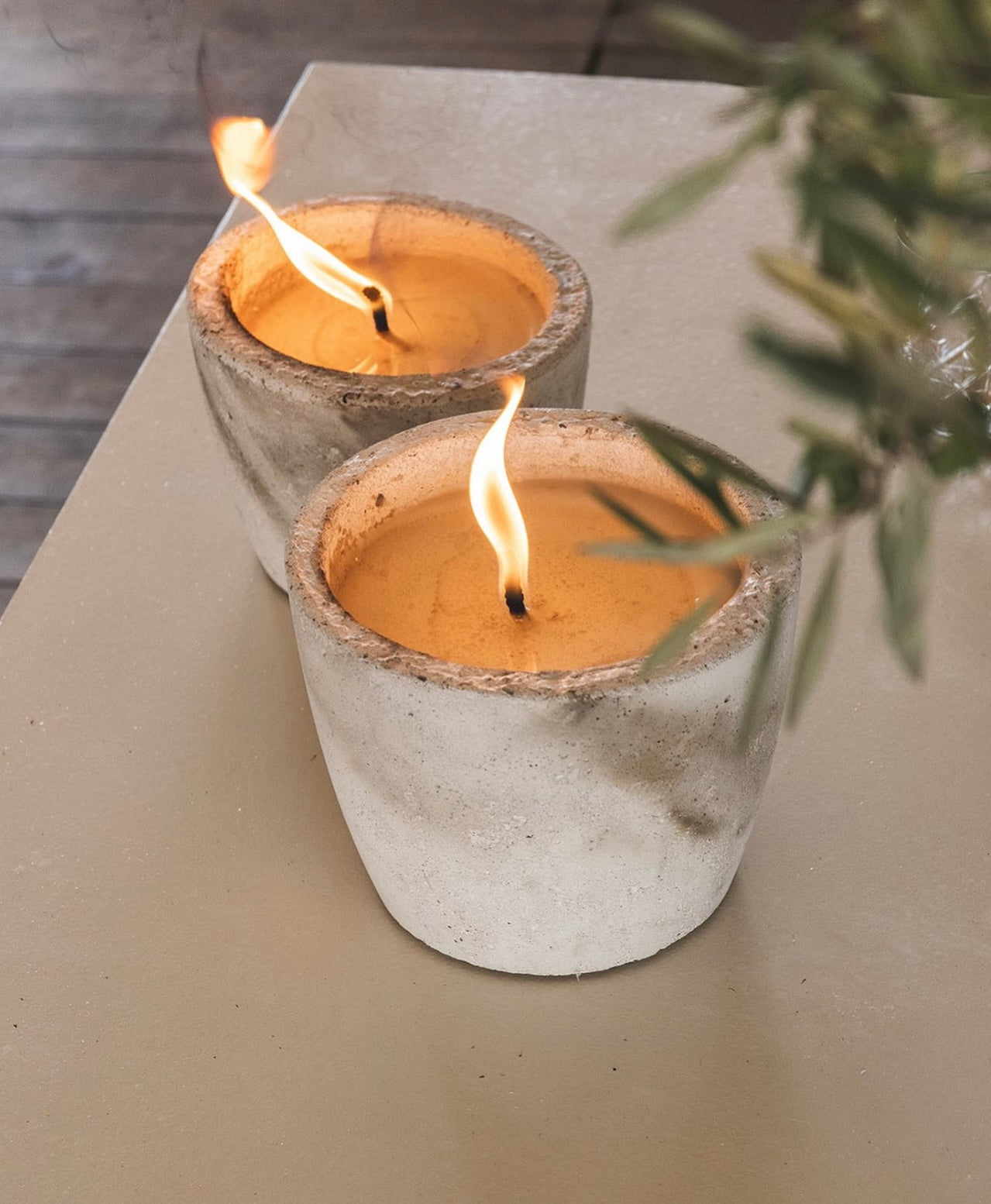 OUTDOOR Candle Mon Dada grey