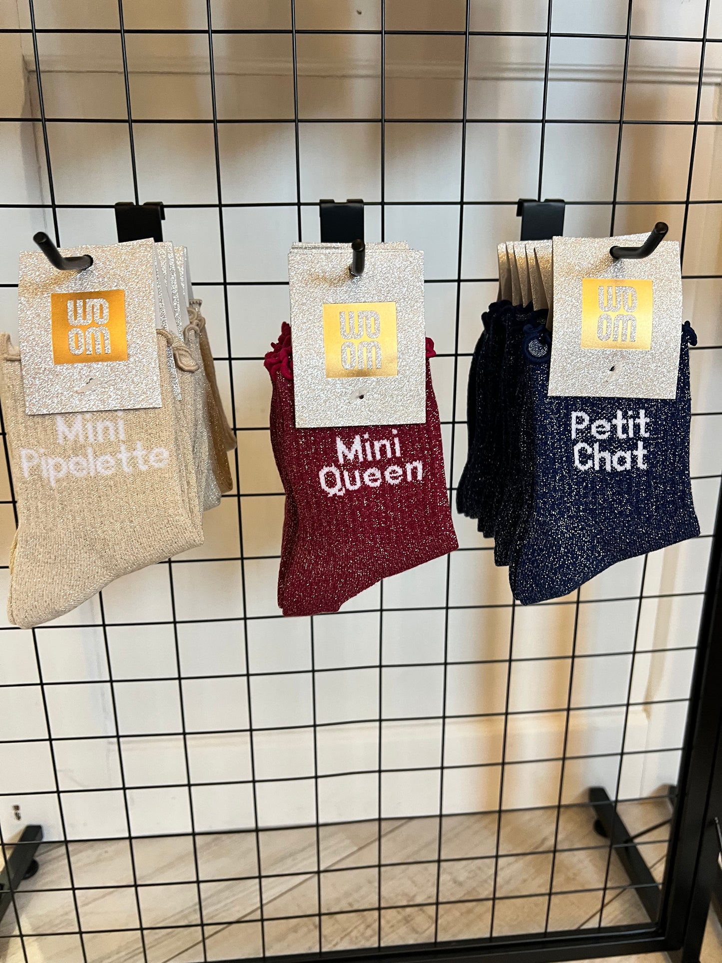 Chaussettes à paillettes