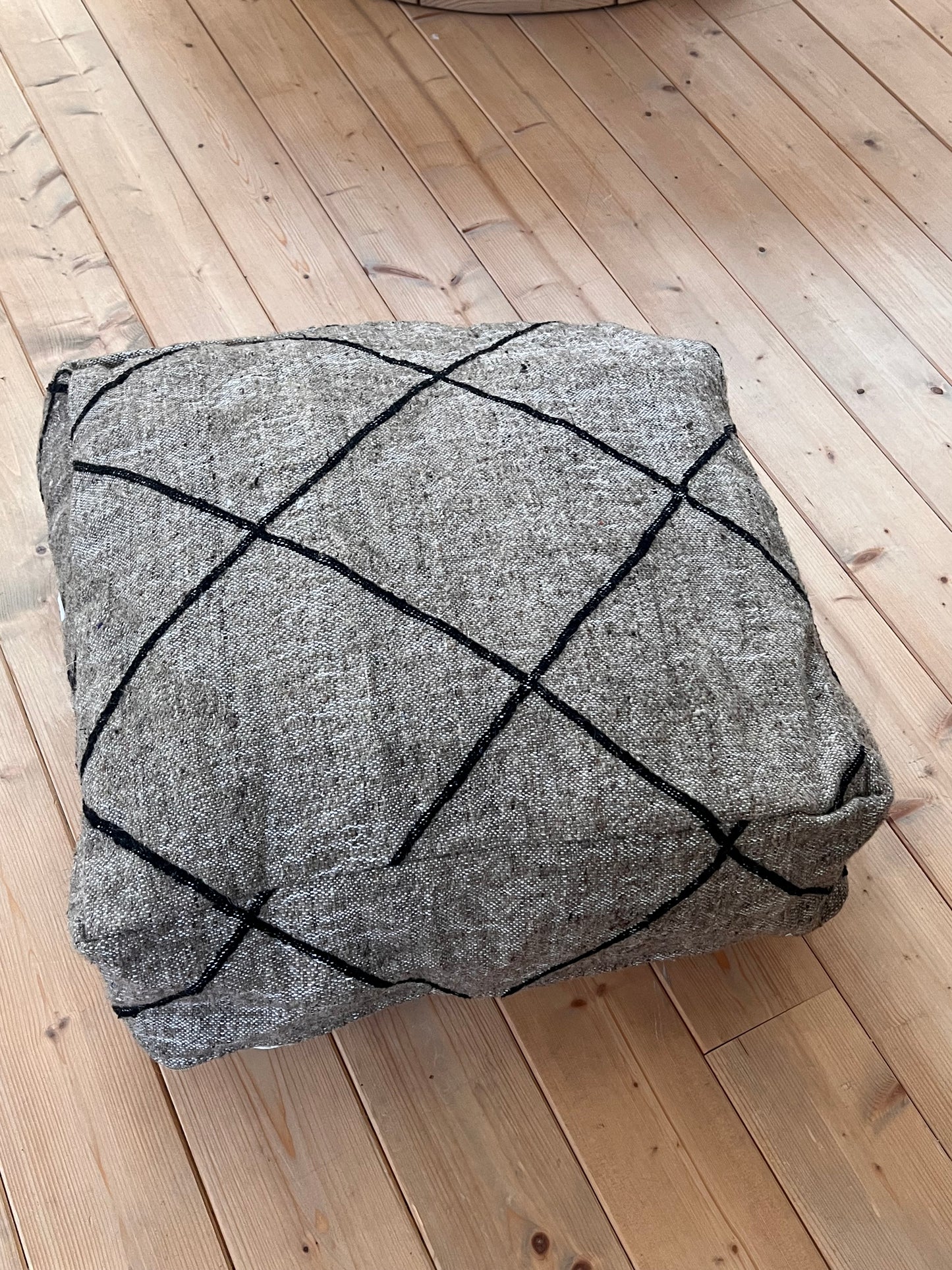 Housse de pouf kilim (Maroc)