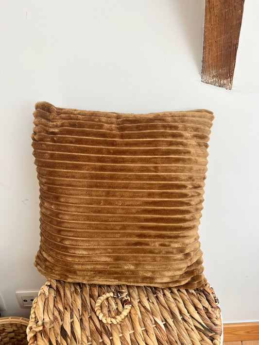 Coussin marron