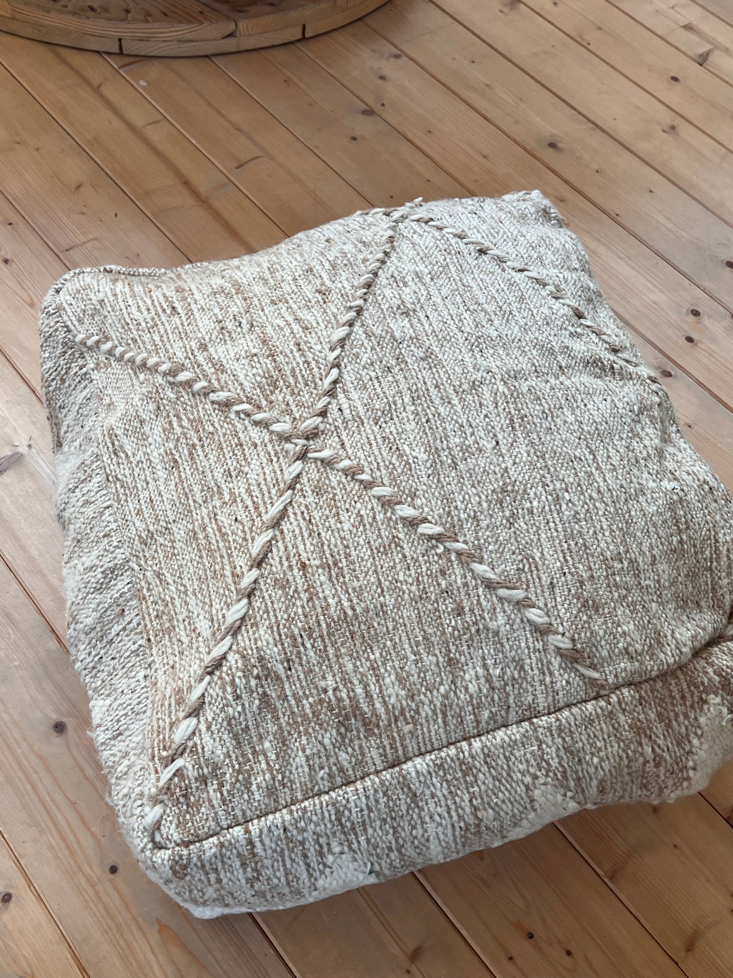 Housse de pouf kilim (Maroc)