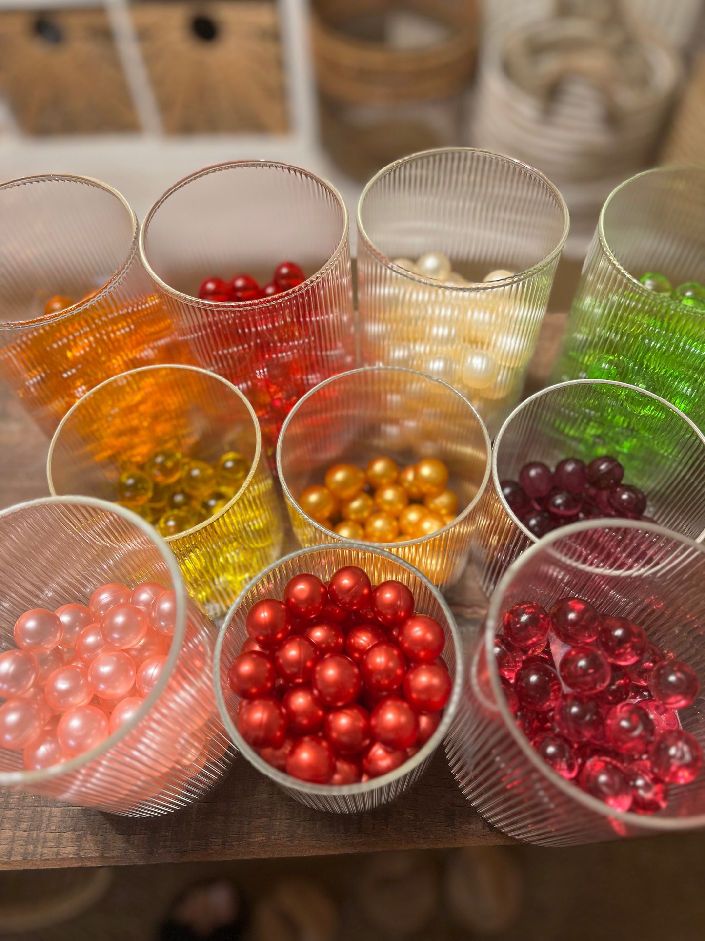 Perles de bain parfumées