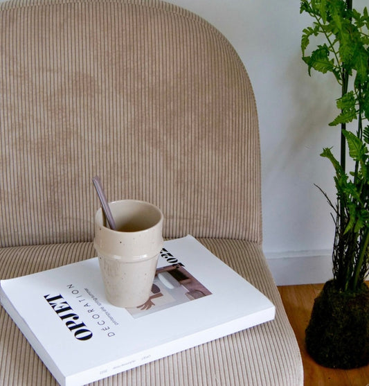 Mug sabi beige brut