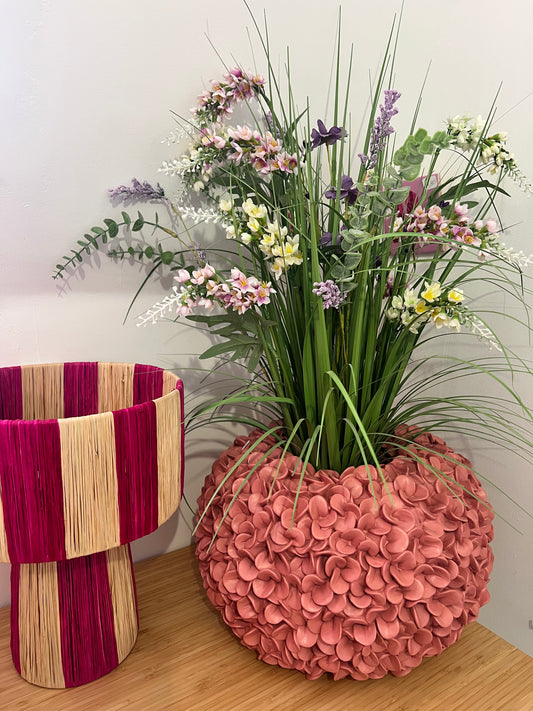 Vase Phylia rose