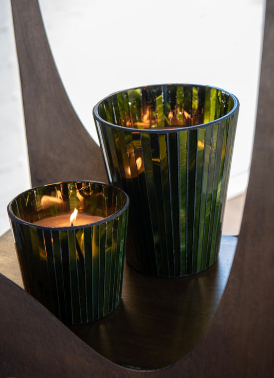 Bougie Noa (vert ou noir)