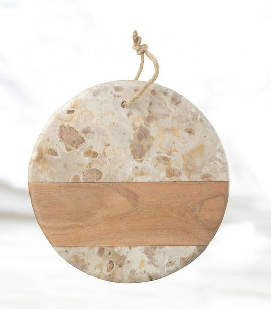 Planche en marbre naturel/beige
