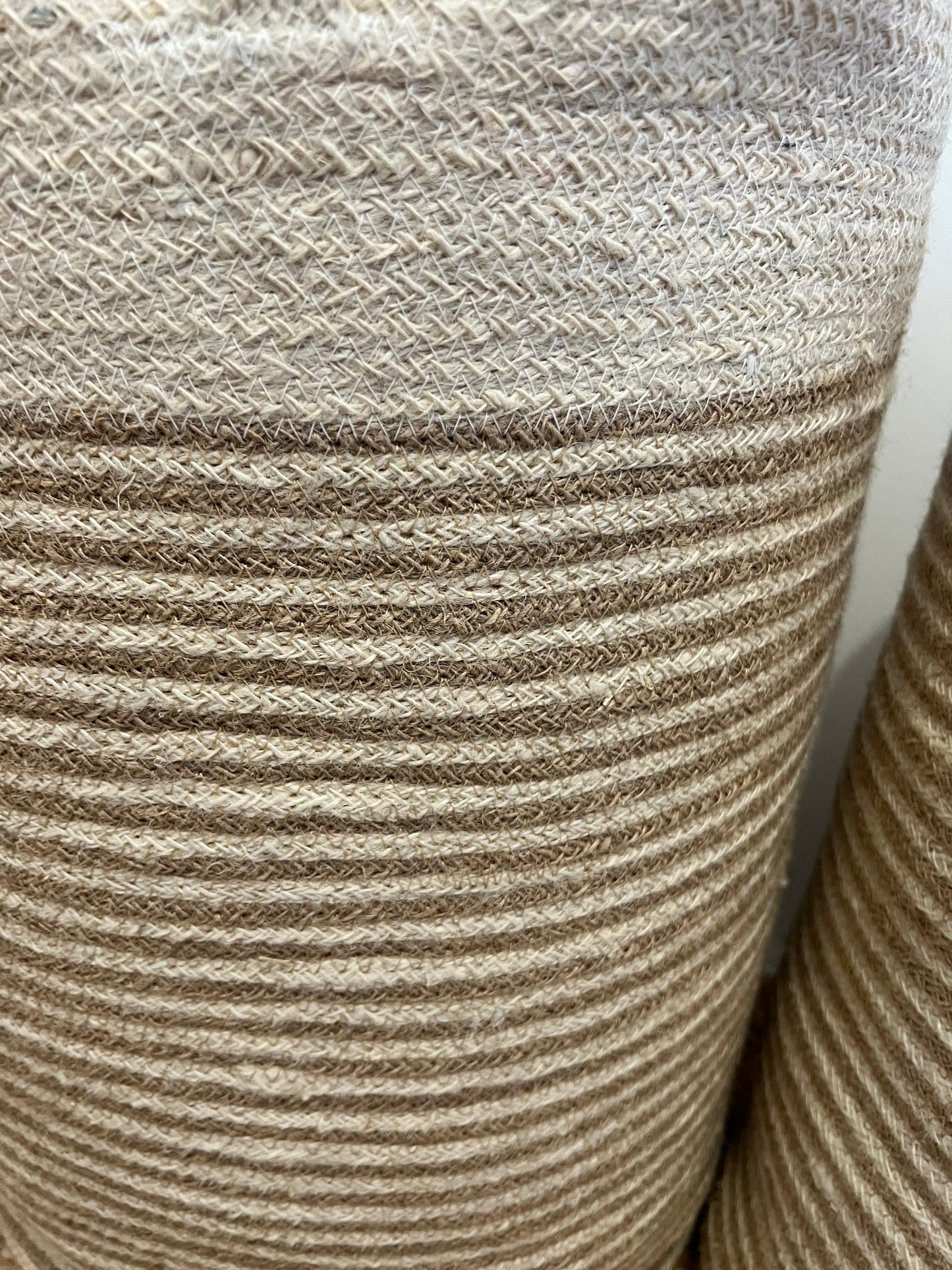 Panier beige • crème