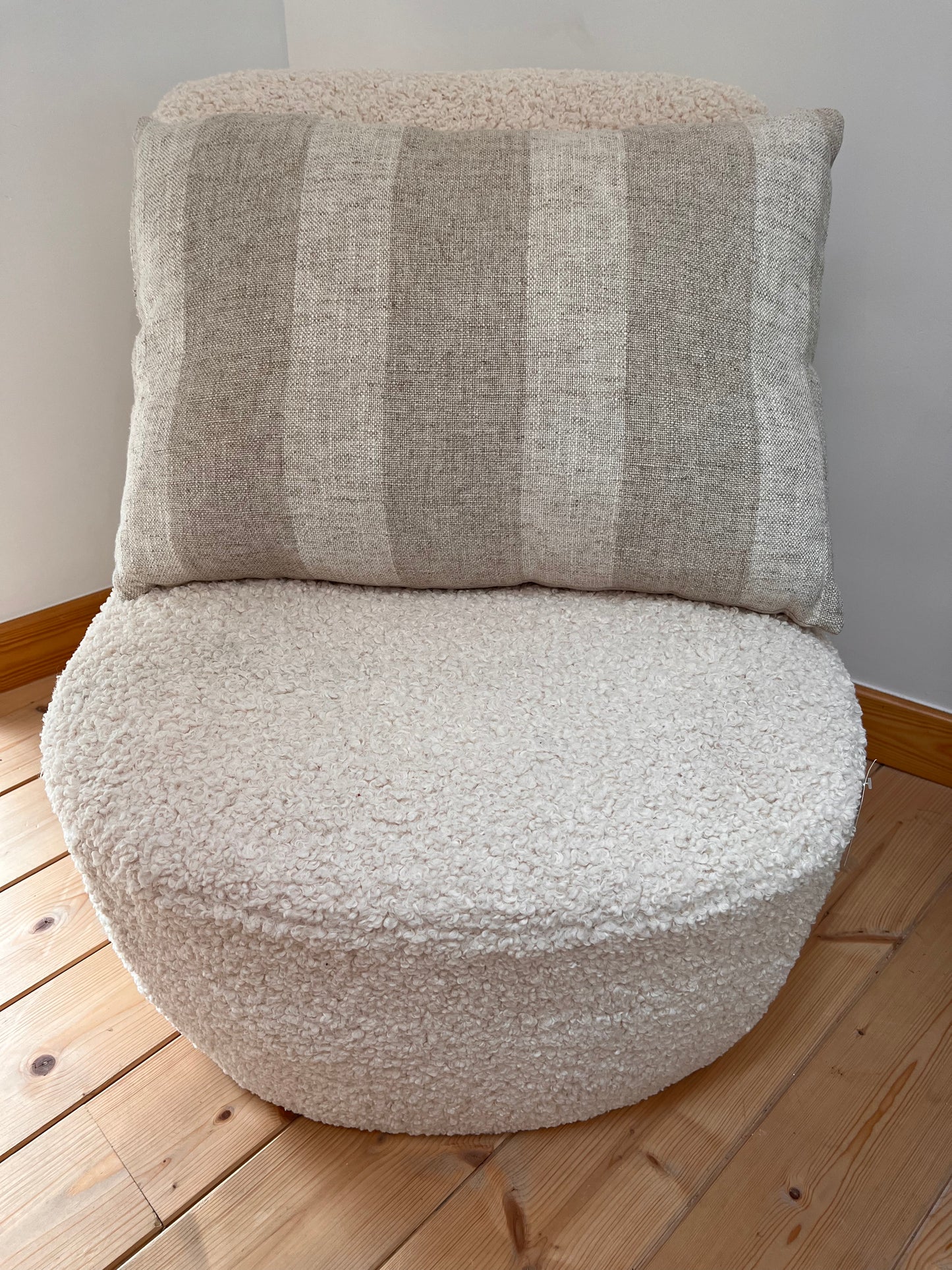 Coussin lin ligné J-line