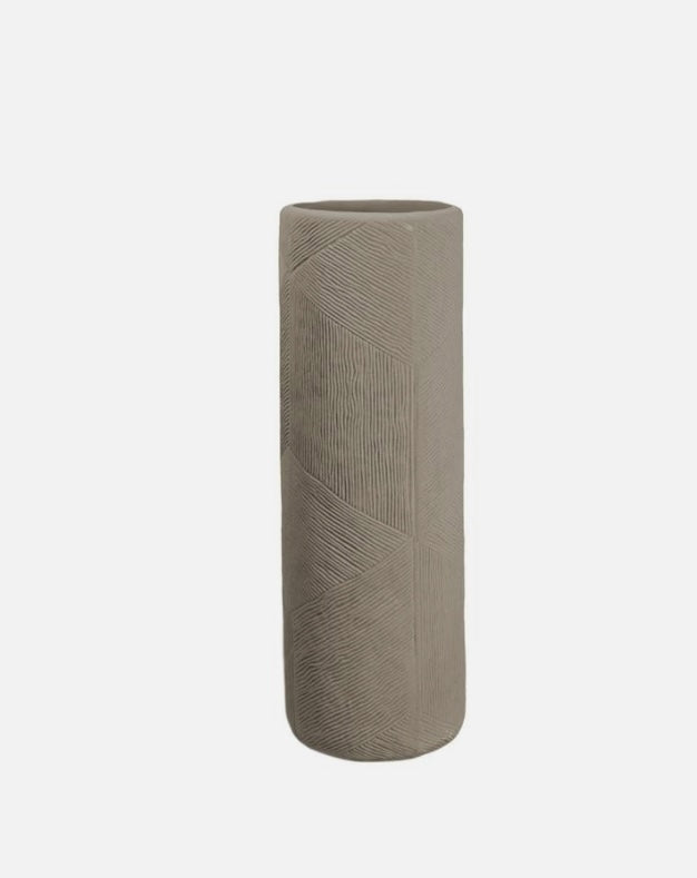 Vase taupe S