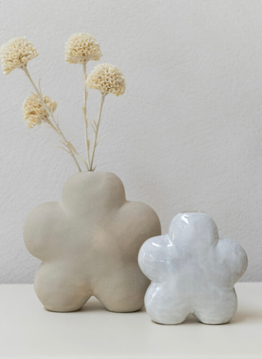 Vase fleur (deux coloris)