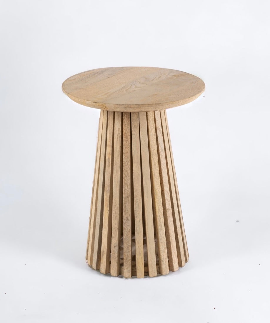 Table d’appoint en manguier naturel