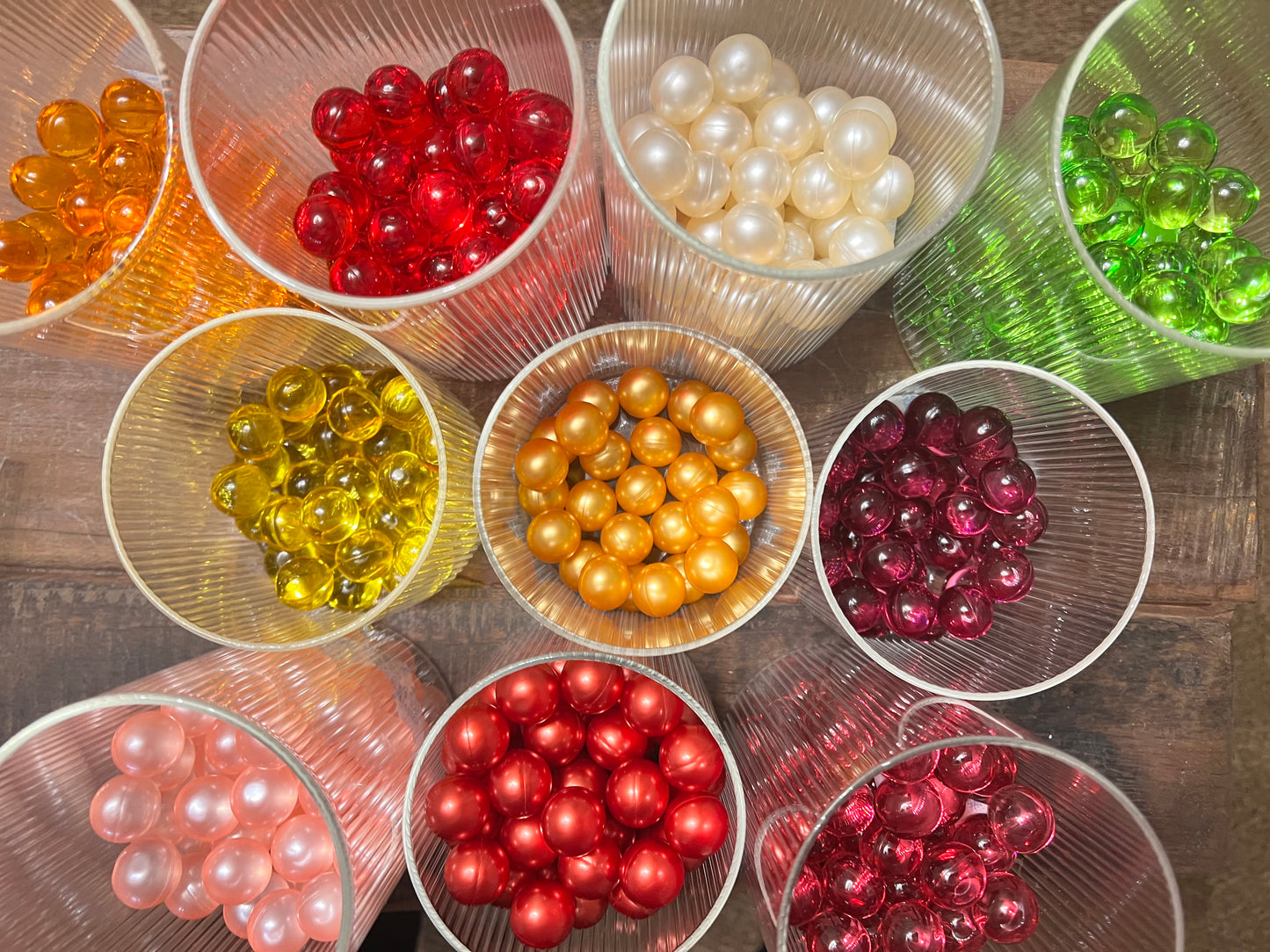 Perles de bain parfumées