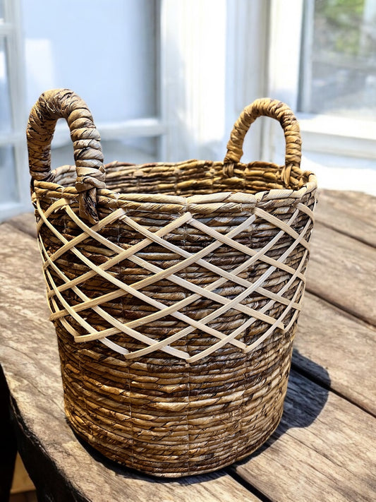 Panier tressé Capri
