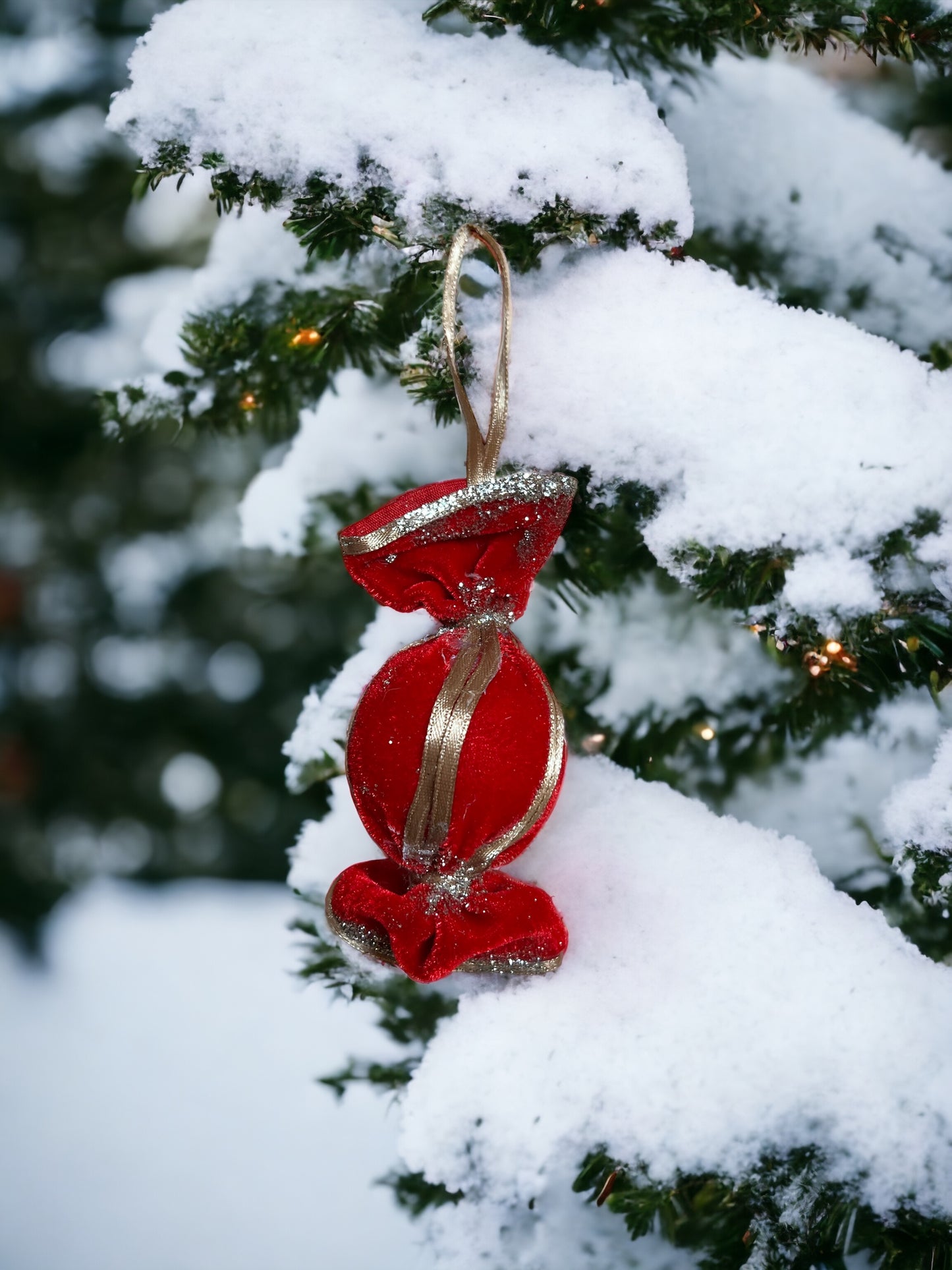 Bonbons de noël à suspendre (lot de 4)