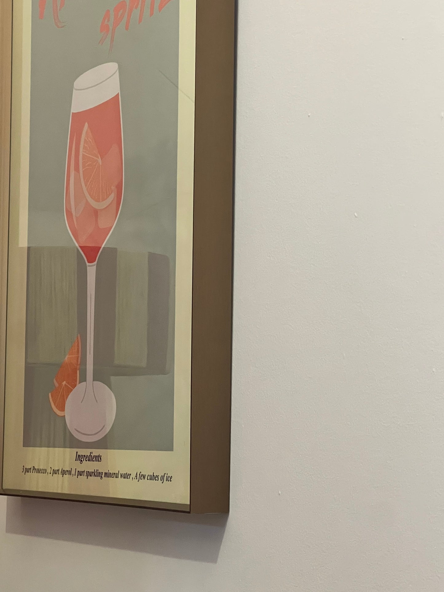 Cadre apérol spritz