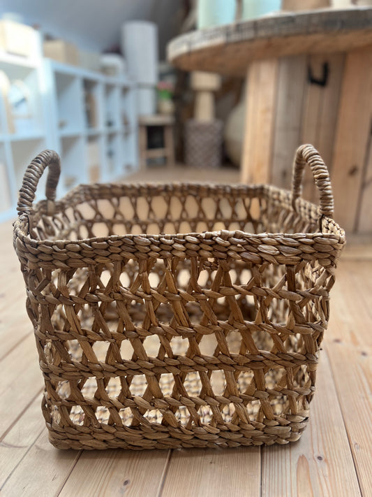 Panier rectangulaire à trous L