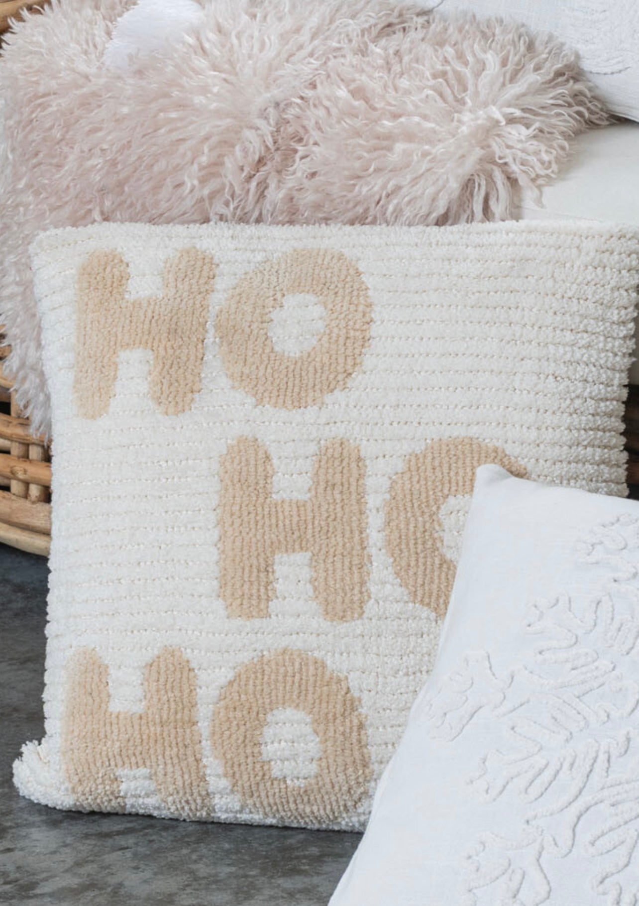 Coussin hohoho (2 coloris)