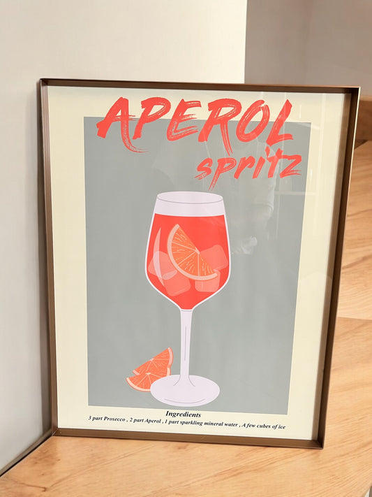 Cadre apérol spritz